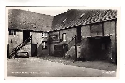 Cambridgesgire - Wansford Haycock Hotel Courtyard Real Photo (ref. 705) • £3.99