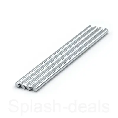 4 Metal Risers Legs - Steel Metal Rods 115 Mm - Letter Filing Trays Separators  • £2.09