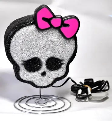 Monster High Skull Eva Lamp Night Light With Bulb • $31.99