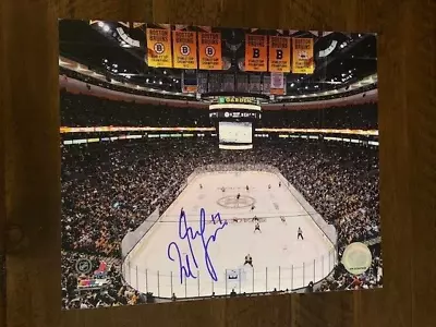 Boston Bruins Milan Lucic Autographed 8x10  Photo Pose 3 • $50