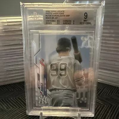 🔥2020 Topps Update Aaron Judge SSP Super Short Print U15 BGS 9 MINT🔥 • $250