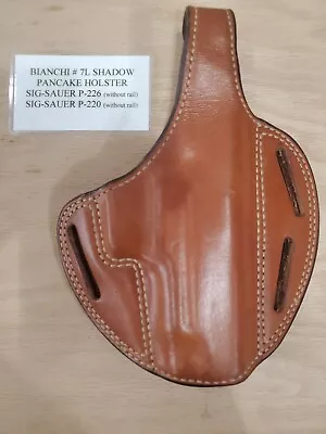 BIANCHI 7L PANCAKE HOLSTER For SIG P-220 & P-226 • $22.99