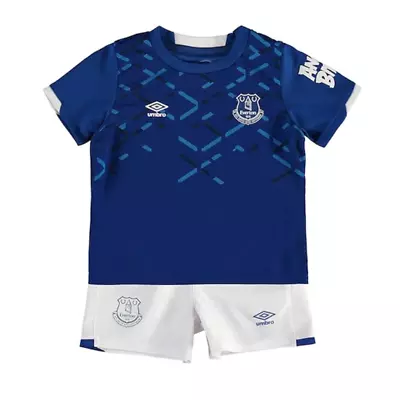 Everton Football Mini Kit (Size 3-6M) Infants Umbro Home Game Kit - New • £7.99
