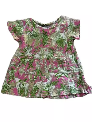 Vintage Lilly Pulitzer Toddler Girls Dress Pink Green Jungle Theme Size 2T • $17.99
