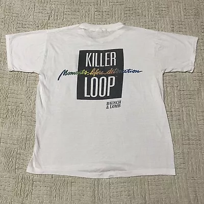 Vintage Killer Loop Skateboard Surf Sunglasses Promo XL T-shirt Bausch Lomb RARE • $29.99