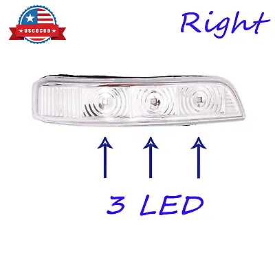 3 LED Right Mirror Turn Signal Lamp For 2011-2015 Kia Sorento 2.4L 3.3L 3.5L • $24.99