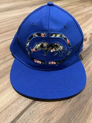 Ecko Unltd Snapback Hat Men's Adjustable Embroidered Rhino Logo Design Blue • $13.49