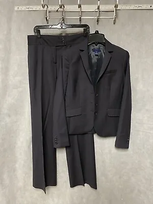 J Crew Suit Women 4 Tall Favorite Fit Super 120 Surgeon Cuff 30X35 Pants Luxury • $79.99