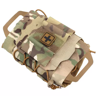 WST Tactical First Aid Kit Pouch MOLLE Medical Pouch IFAK Pull-Out Airsoft Gear • $35.63