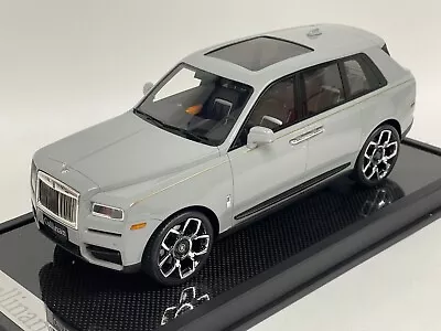 1/18 YY Model Rolls Royce Cullinan In Nardo Gray On Carbon Base 20 Pcs LAST ONE • $399.95