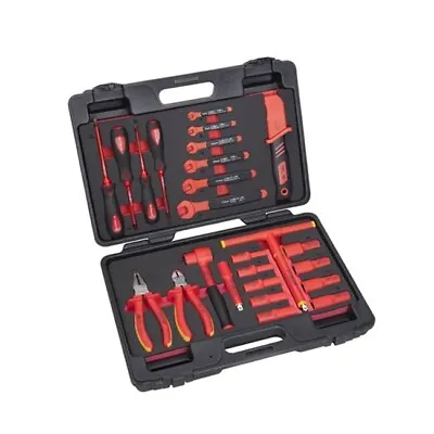 Hybrid Vehicle Insulated Vde 3/8 Drive Socket Ratchet Spanner Pliers Tool Kit • £186.92