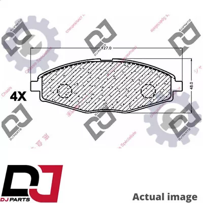 Afm Brake Pad Set Disc Brake For Chevrolet Daewoo Matiz M200 M250 F8cv Dj Parts • $70.40