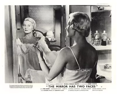 The Mirror Has Two Faces Original Lobby Card Michele Morgan Wearing Negligee  • $24.99