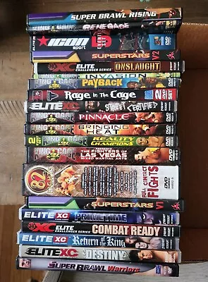 Lot Of 20 MMA Dvd's • $200