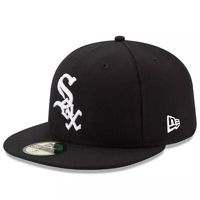 Chicago White Sox New Era Authentic On-Field 59FIFTY Fitted Hat - Black • $35.99