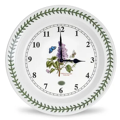 £71.71 • Buy Portmeirion, Botanic Garden, Porcelain Kitchen Wall Clock, New In Box