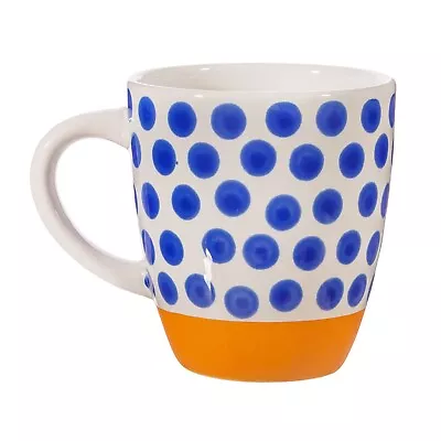 Sass & Belle Blue Spot Tall Mug Tea Coffee Cup Hot Drink Kitchen Gift New 360ml • £9.99