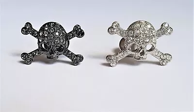 £65 • Buy VIVIENNE WESTWOOD Unique Diamante Skull Cufflinks