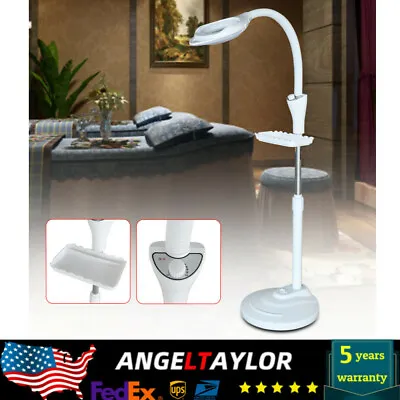 16X LED Floor Stand Facial Magnifying Salon Beauty Light Magnifier Lamp Adjust • $32