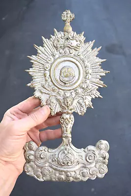 Brass Monstrance Medallion Eucharistic Symbolism (CU365) Chalice Co • $179