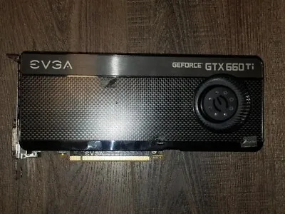 EVGA GeForce GTX 660 Ti 2GB GDDR5 PCI Express 3.0 X16 SLI Support Video Card • $60