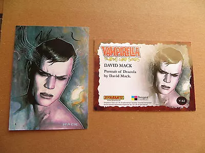 2011-breygent Young Dracula Card V-63 Signed David Mack Art • £4.86
