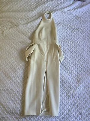 RARE Zhivago White Halter Dress Size M  • $299