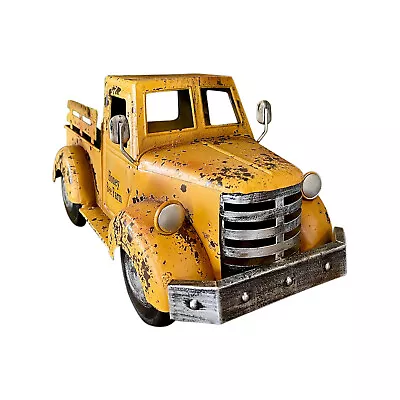 Red Truck Farmhouse Table Decoration Resins Models About 25cm Resin Crafts • $28.12