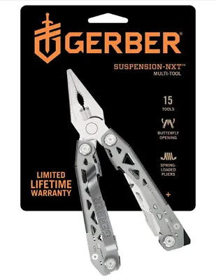 Gerber Gear Suspension-NXT 15-in-1 Multi-Tool Pocket Knife Set - EDC Gear • $21.98