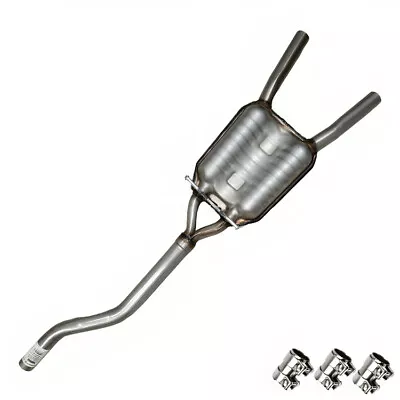 Direct Fit  Exhaust Resonator Pipe Fits: 2005 - 2009 Audi A4 Quattro 2.0L • $139.84