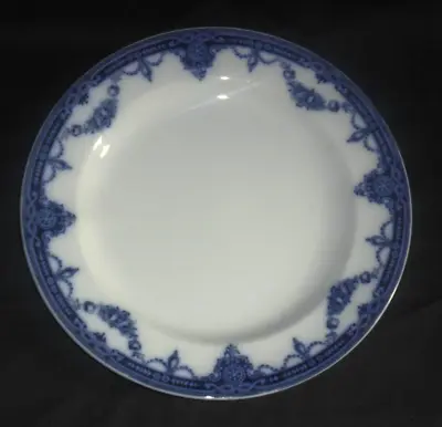 Vintage Hancock And Sons Flow Blue Opaque China Belmont Dinner Plate 10  • £7.99