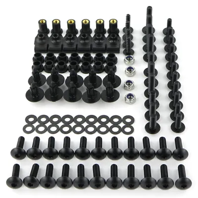 Fit For Yamaha Complete Motorcycle Fairing Bolts Kit Bodywork Screws Bolts Steel • $27.18