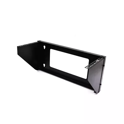 4U Steel Vertical Wall Mount / Under Desk Rack Bracket (Black) 19  Application • $55