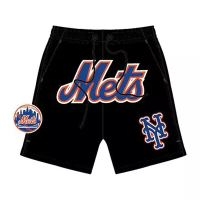 Pro Standard New York Mets MLB Shorts Classic Men Black LNM336809 Pullover • $63.99