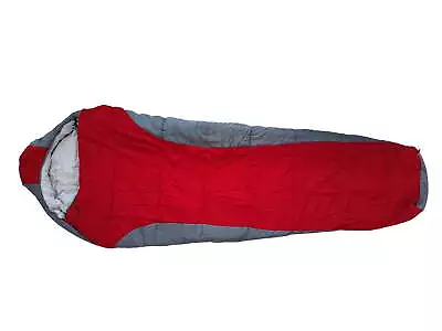 Ozark Trail 10-Degree Cold Weather Mummy Sleeping Bag With Soft Liner Red • $33.98
