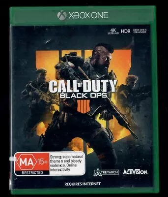 Call Of Duty Black OPS 4K Ultra HD XBOX ONE GAME • $19.99