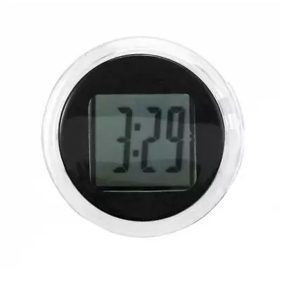 Mini Motorcycle Digital Clock Watch Stick On Motorbike Waterproof Display US • $2.09