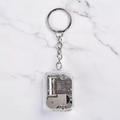 Pendant Birthday Gift Craft Keychain Music Box Clockwork Creative With Screws AU • $4.92