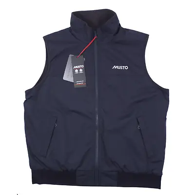 Musto Snugs Fleece Gilet New With Tags Navy Blue • £54.99