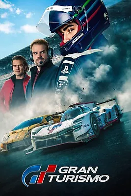 Gran Turismo 2023 Movie Poster Premium Wall Art Print Size A5-a1 • $19