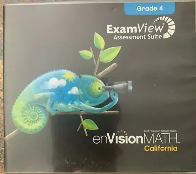Exam View Assessment Suite Grade 4 (California EnVision Math) CD-ROM – January 1 • $59.99