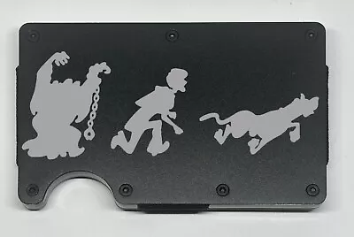 Scooby Doo Shaggy Thin Metal RFID Blocking Wallet Slim Profile Laser Engraved • $19.99