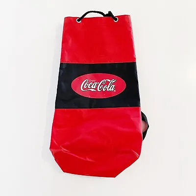 Coca-Cola Backpack Bag Coke Vintage 90's Drawstring • $19.90