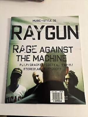 RAYGUN Magazine - ISSUE 36 May 1996 Rage Against The Machine Pulp Cocteau Twins • £14.99