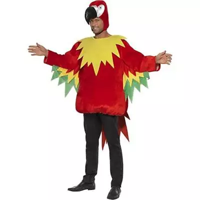 Smiffys Parrot Men's Animal Fancy Dress Costume • £25.49