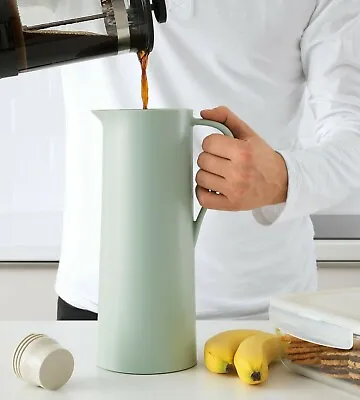 IKEA BEHÖVD Thermal Carafe Vacuum Coffee Tea Pot Glass-Lined Insulated Thermos • $29.99