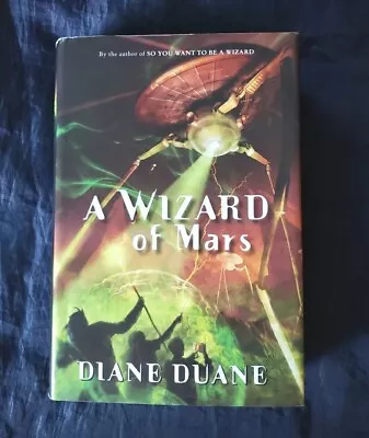 Young Wizards #9: A Wizard Of Mars By Diane Duane 2010 HCDJ 1st Ed 1st Printing • $10.01