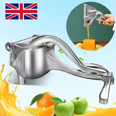 Manual Juicer Hand Lemon Juice Squeezer Fruit Press Squeezer Extractor Kitchen T • £7.89