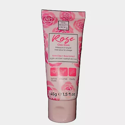 The Beauty Crop Rose Clay Mask • Refine Cleanse & Clarify 1.5 Fl Oz • Sealed • $11.99