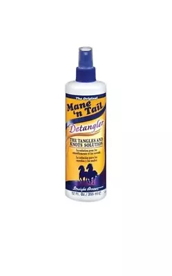 Mane N Tail Original Moisturizing Hair Detangler & Knot Spray Solution 12 Ounce • $8.99